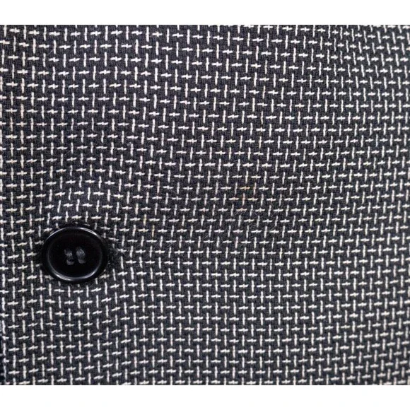 MANI Vintage Sport Coat Jacket Blazer Men Size 42R Textured Two Button WOOL - Picture 4 of 16